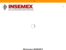 Tablet Screenshot of insemex.ro